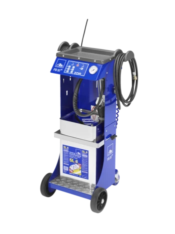 30 l brake bleeding unit FB 30 SR with integrated suction device